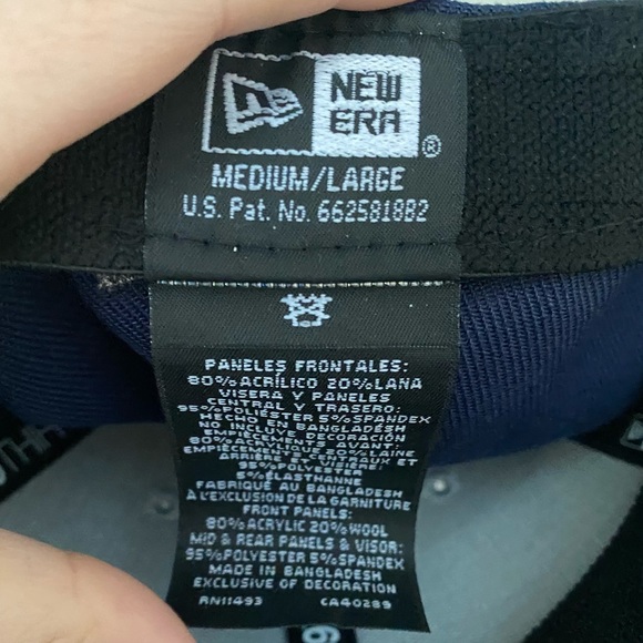 Brand New Unique Denver Broncos New Era NFL Cap Size Med/Large - Picture 3 of 4